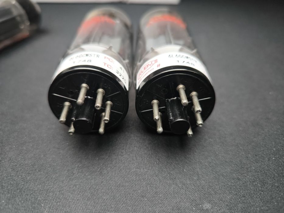 Lampy elektronowe 6L6 para ruby