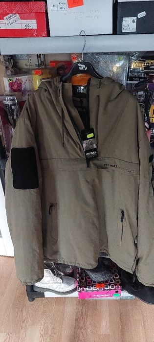 Męska kurtka pitbull oliwkowa roz L