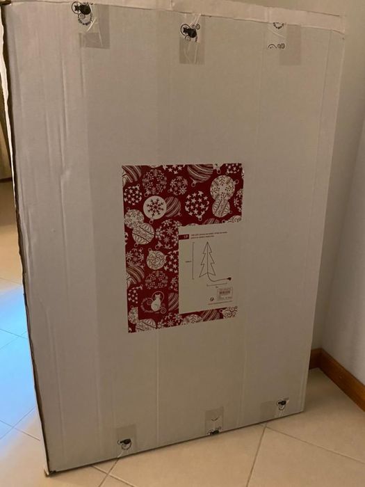 Árvore de Natal com luz