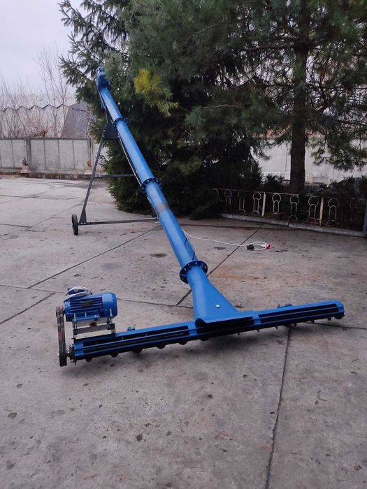 Шнековый навантажувач 159мм*10м, протруювач, шнековий погрузчик зерна