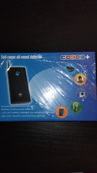 Omni-2026 Cc308+ Mini Detector De Sinal Sem Fio Wifi Rf Gsm Finder