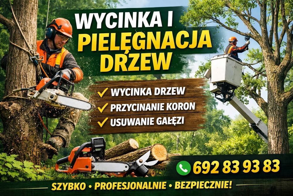 Wycinka i pielęgnacja drzew