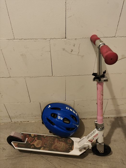Hulajnoga dla dzieci Oxelo MID 1 + kask VOXO rozm. M