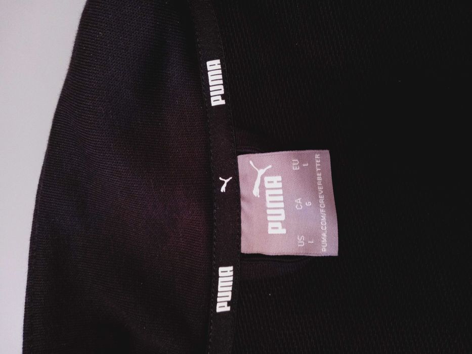 PUMA bluza  NOWA cienka czarna męska L