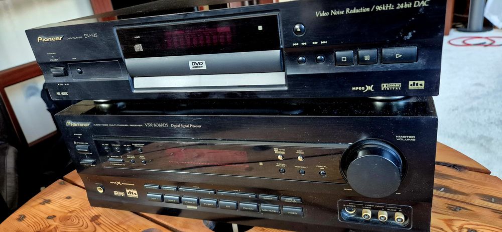 Amplituner Pioneer VSX-808RDS + Pioneer DV 525