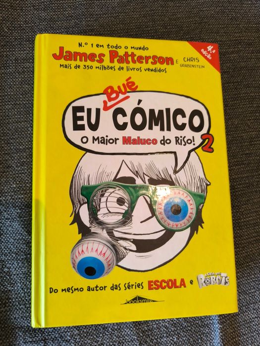 Livro "Eu Bué Cómico - O Maior Maluco do Riso 2" de James Patterson