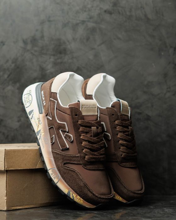 Кросівки Premiata Mick 24 Brown premium | Кроссовки чоловічі