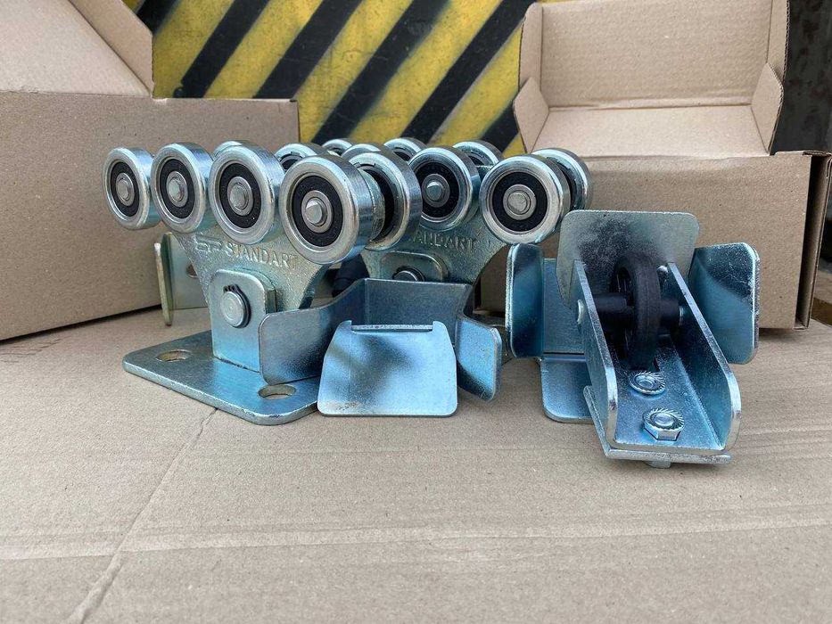 Откатные ворота с калиткой, Каркас ворот, Сдвижные ворота