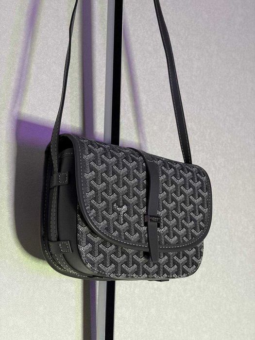 Сумка Goyard Belvedere | Сумка на плече Гоярд | З гравіруванням