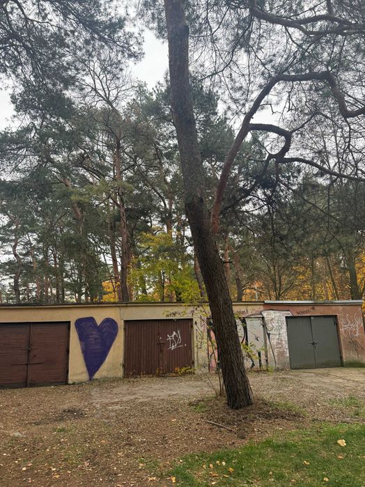 Murowany garaż wolnostojący 23m2  / kanał / oświetlenie / Otwock