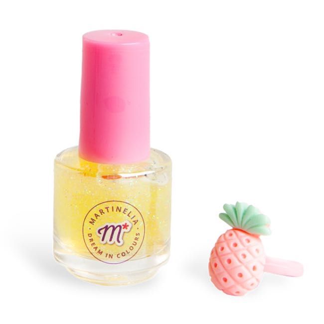 Набір косметики Martinelia Yummy Лак для нігтів жовтий і кільце (30610/3)