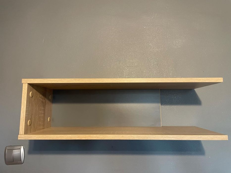 Półki wiszące dąb sonoma