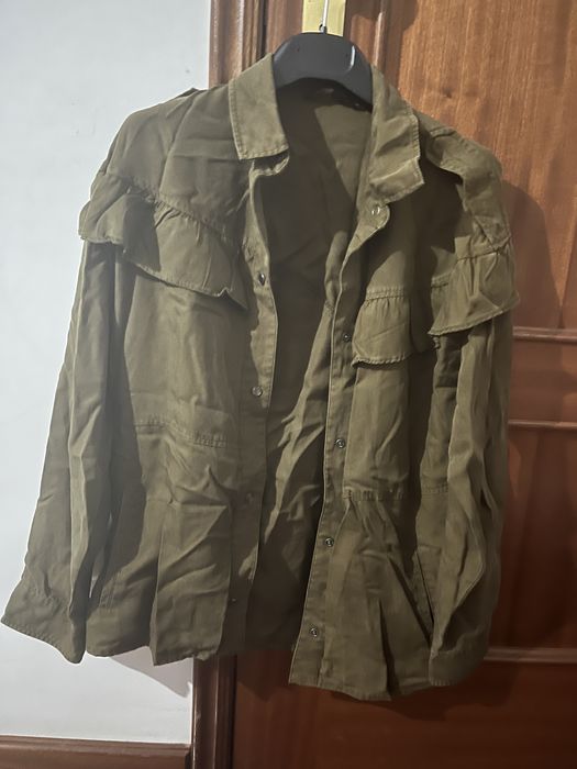 Camisa/casaco caqui