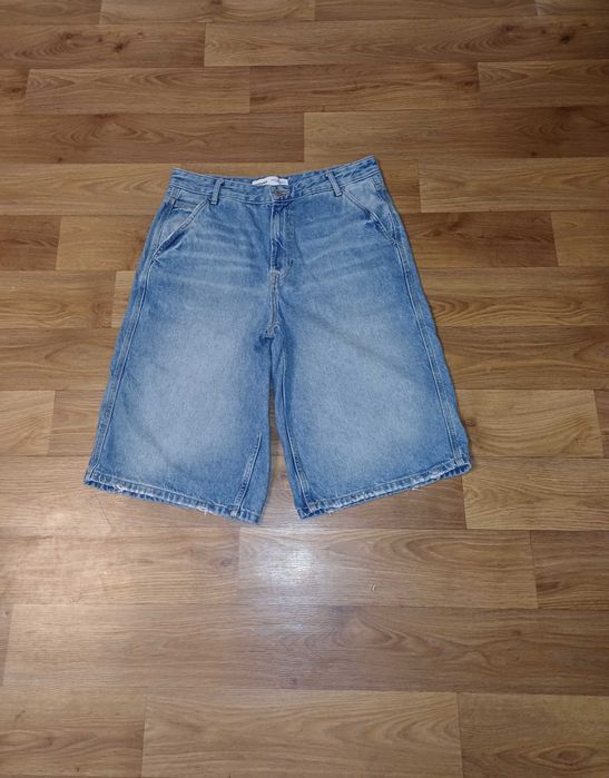 Джинсовые шорты Bershka baggy
