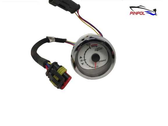 Zegar wskaźnik pover trim Mercury nr. 204