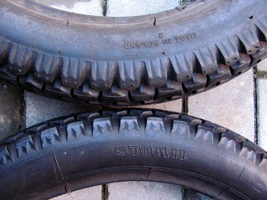 Opony STOMIL 3.00 - 16 3.50 - 16 MZ ES TS 250 Trophy 350 Jawa 250 175