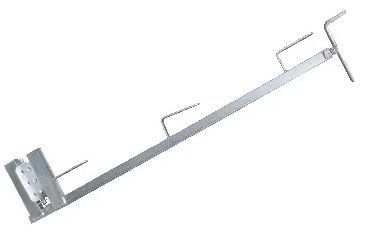 Słupek poręczy BHP - ocynkowane (barierka BHP) EN13374 barierki BHP