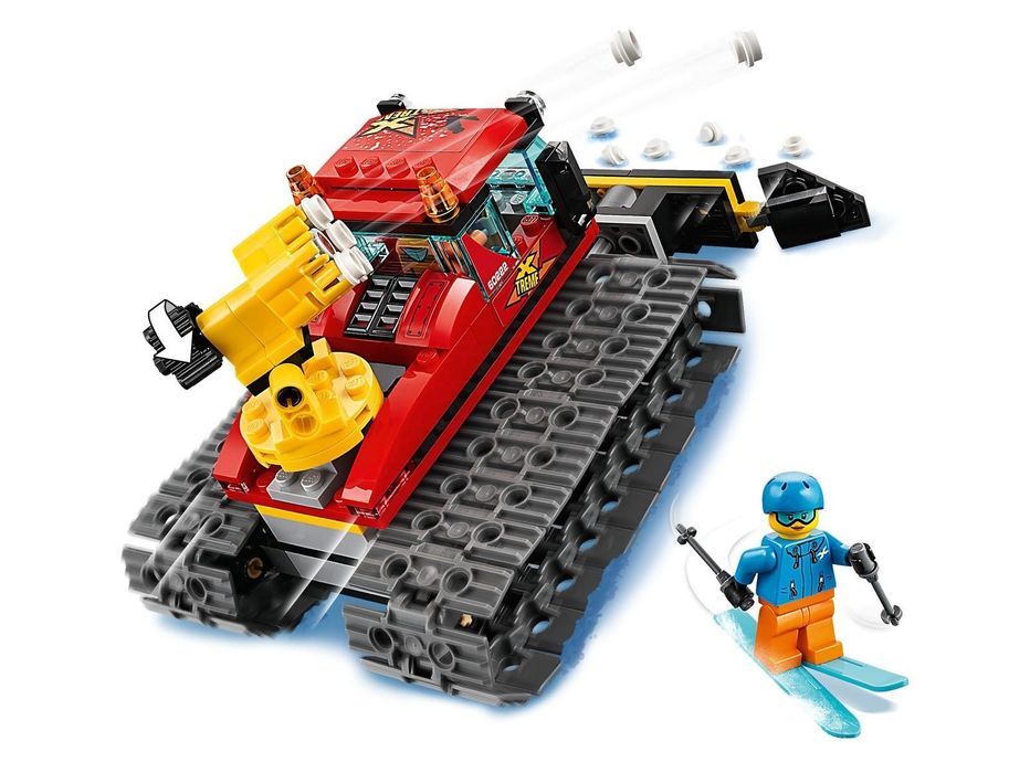 LEGO® 60222 City - Pług gąsienicowy kompletny z instrukcją
