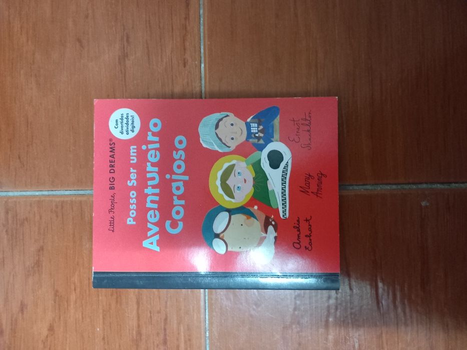 Livro "Posso Ser um Aventureiro Corajoso" – Little People, Big Dreams
