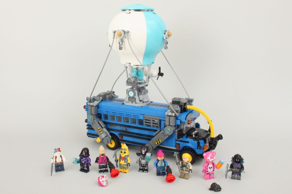 Klocki konstrukcyjne Bus bojowy fortnite