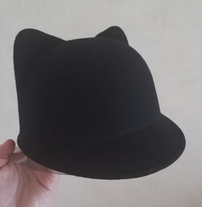 Шляпа жокей з вушками mascotte , берет шапка шляпа