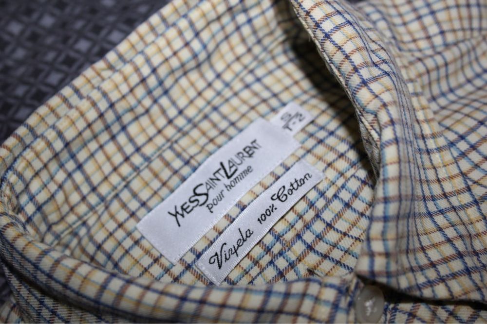 Рубашка YSL yves saint laurent, vintage