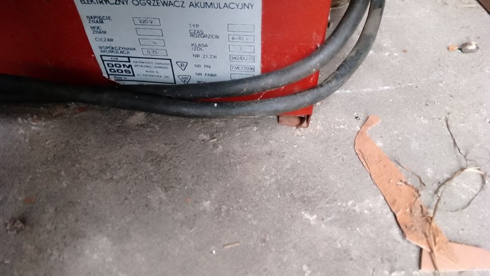 Sprzedam piecyk akumulacyjny