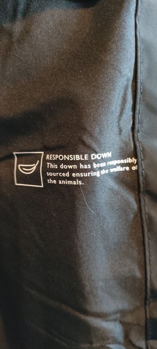 Casaco acolchoado de penas marca Springfield