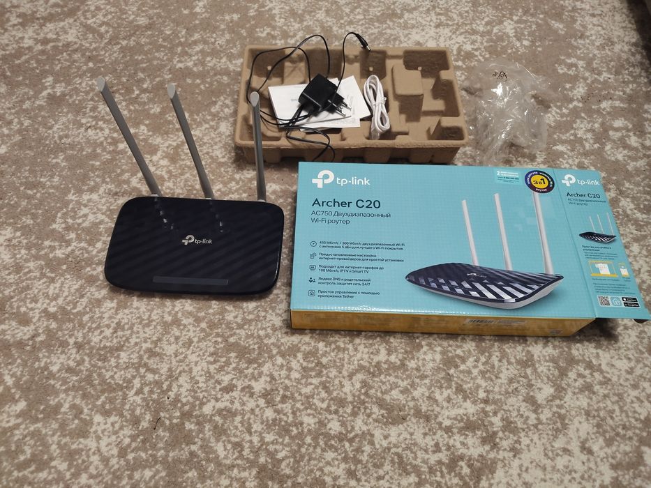Продам роутер tp-link archer c20
