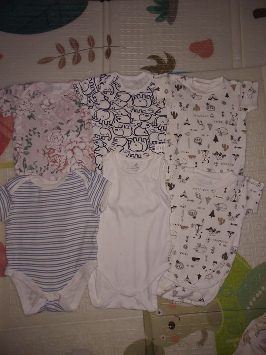 Лот чоловічки, комбінезони, боді 15 шт за 450 грн розм68-74