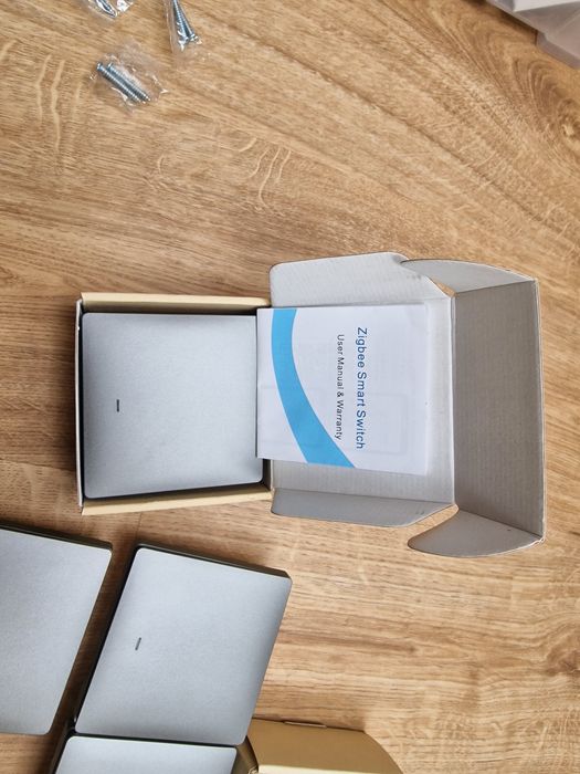 2x Smart włącznik Zigbee Tuya (jednoprzelacznikowy)
