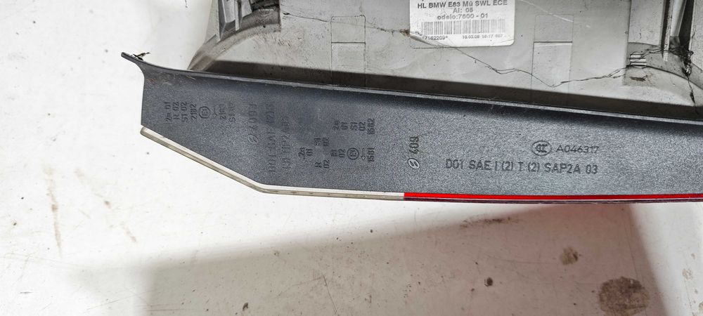 BMW X3 E83 LCI LED 2008 ROK Lewa i Prawa Lampa lewy i prawy tył