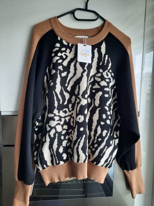 Sweterek panterka rozm.M/L