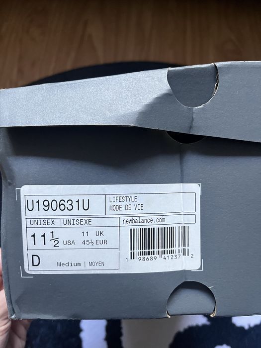 Кросівки balance 1906r Gore tex Black Оригінал U190631U