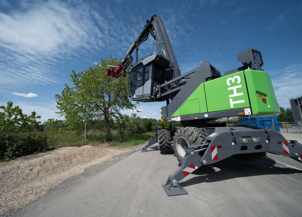 Maszyna do wycinki drzew TH3 15m głowica ścinkowa koparka nie Jarraff