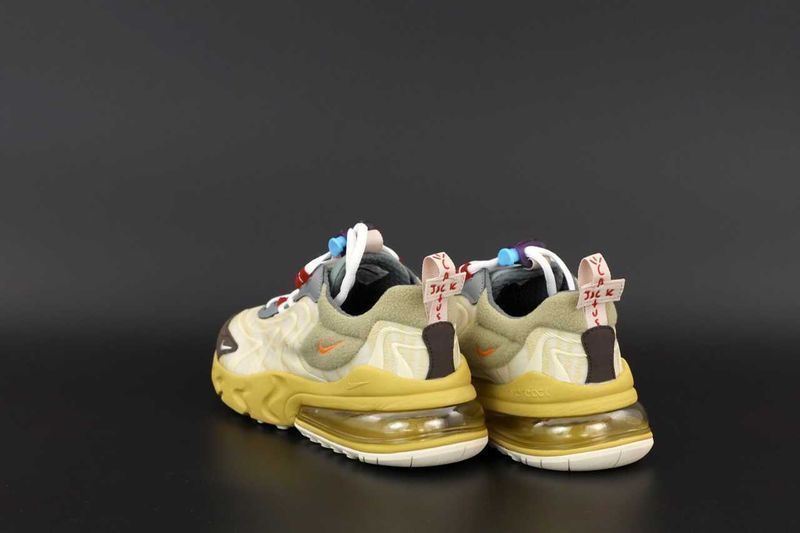 Кроссовки Nike Air Max 270 React x Travis Scott найк макс трэвис скотт