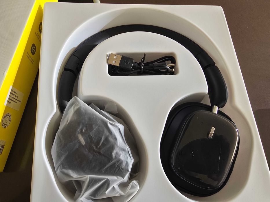 Fones Bluetooth Baseus Bowie H1i | Cancelamento Ruído (Bateria 100h)