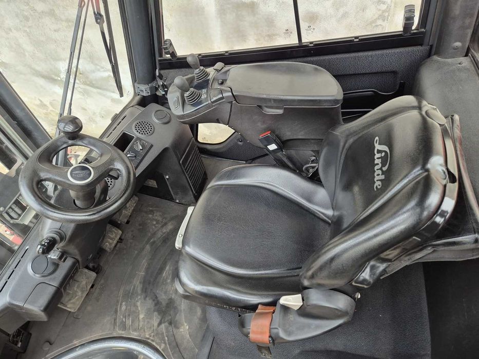 Linde H50 • 2020r • maszt TRIPLEX z wolnym skokiem • kabina z ogrzewaniem • doskonały wózek widłowy, możliwy leasing, zobacz FILM
