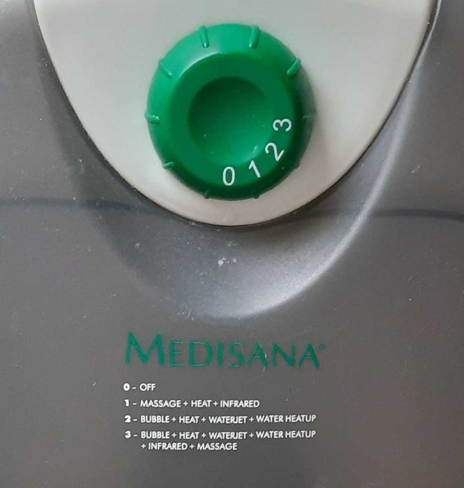 Massajador pés Medisana, excelente estado. Pedicure Hidromassagem Spa.