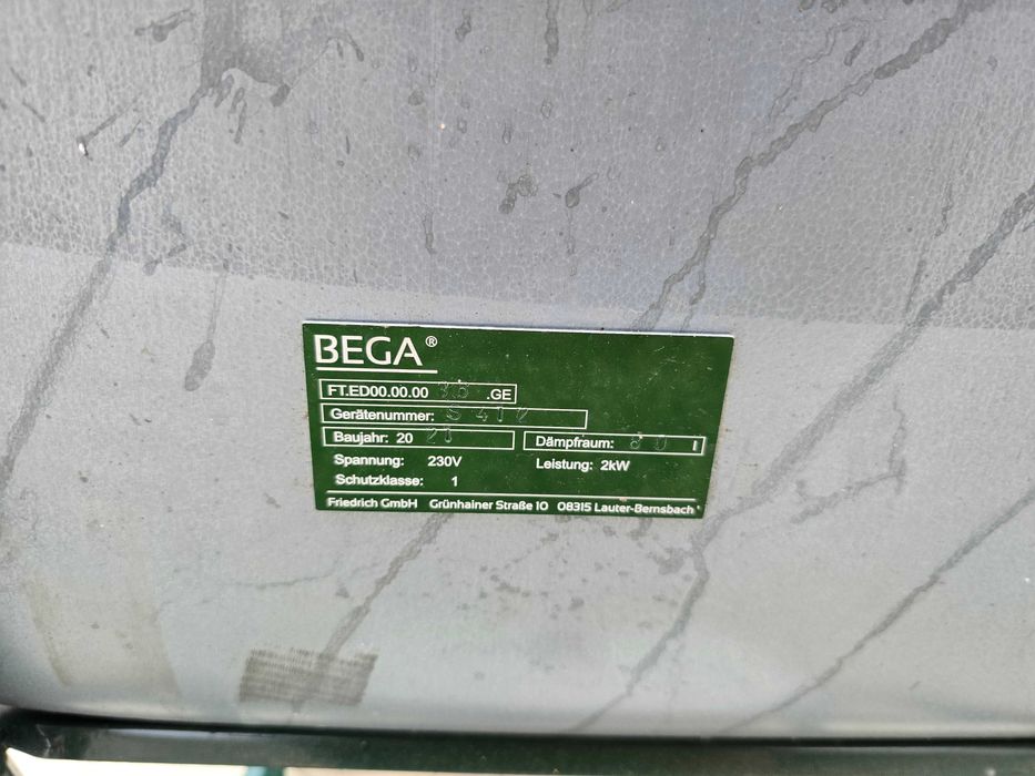 Taczka Bega Parowa Podgrzewana Ziemi Torfu Nowa