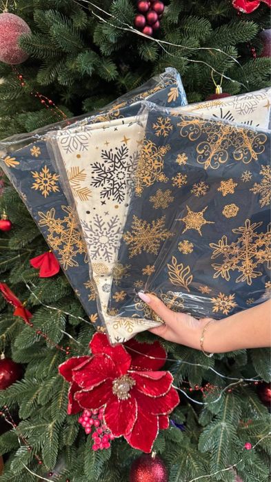 Розпродаж! Святкова тефлонова скатертина водонепроникна скатерть