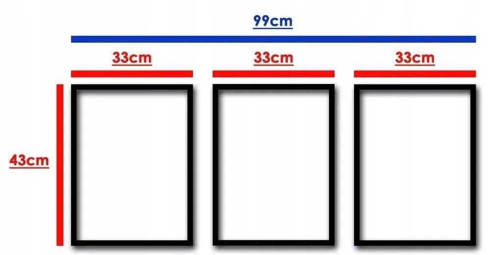 30x40 obrazy w ramie plakaty ramka MORZE TRAWA FALE NATURA BOHO