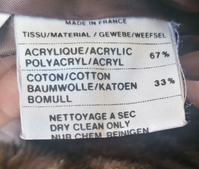 Casaco castanho (imitação de pele) - Paris