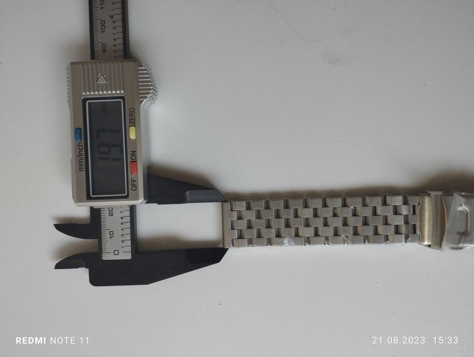 Браслет для часов крепление к корпусу Н=18-20-22мм,сталь нержавеющая 3