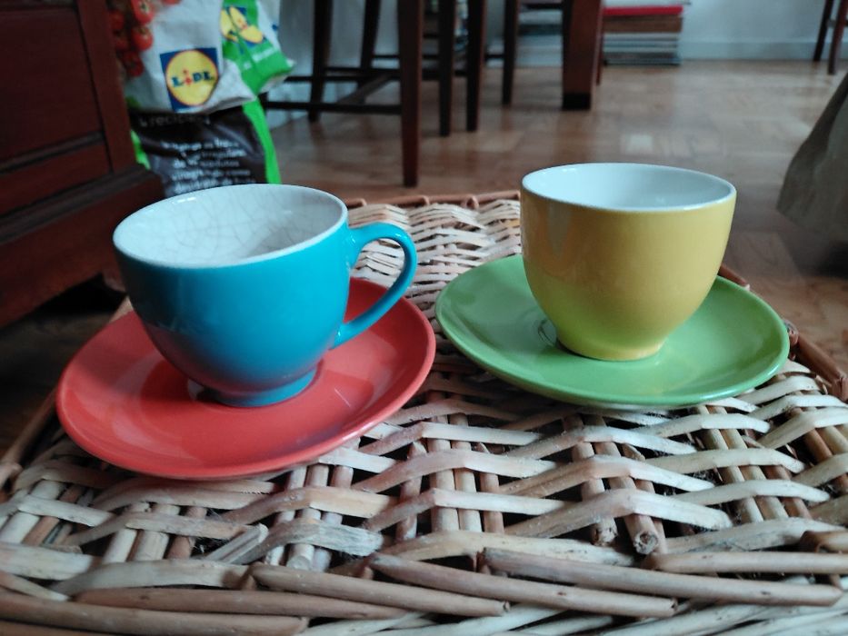 Chávenas de café