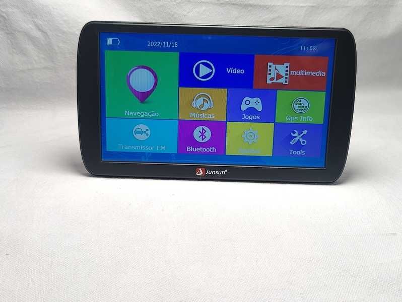 GPS Profissional para camião ecrã 9 Polegadas GPS Pesados Bluetooth