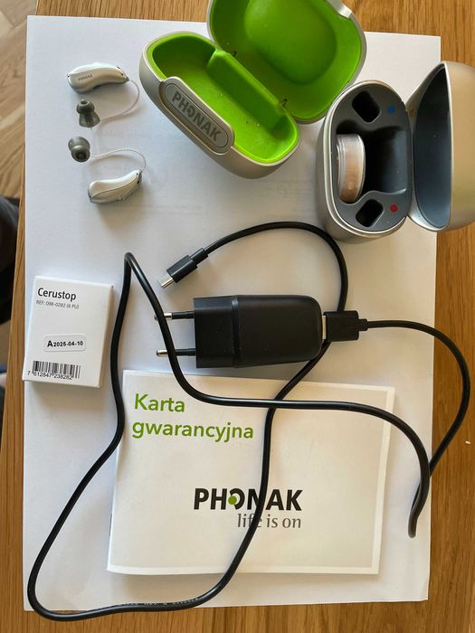 Aparat słuchowy Phonak Audeo L50-R - lewy i prawy - na gwarancji