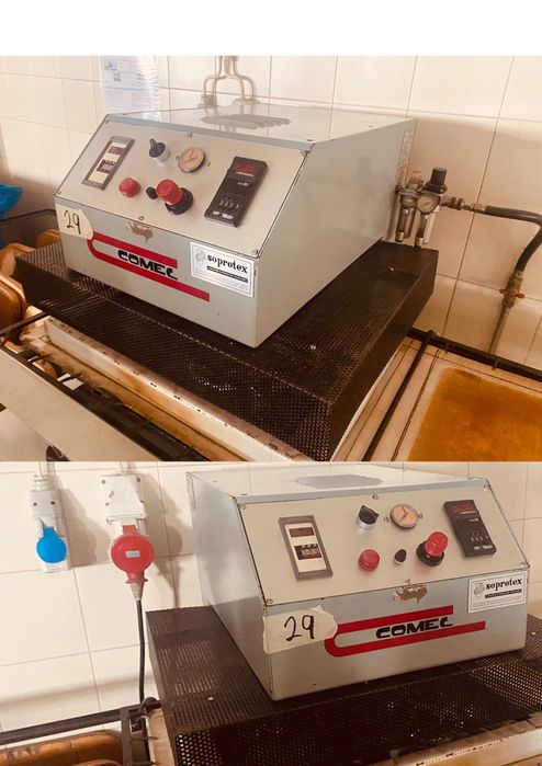 PRENSA DE PRATO - COMEC - Etamparia Textil  VENDIDO