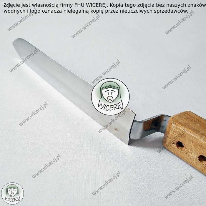 Nóż do Odsklepiania Nierdzewny z Profilowanym Ostrzem 20cm hartowany