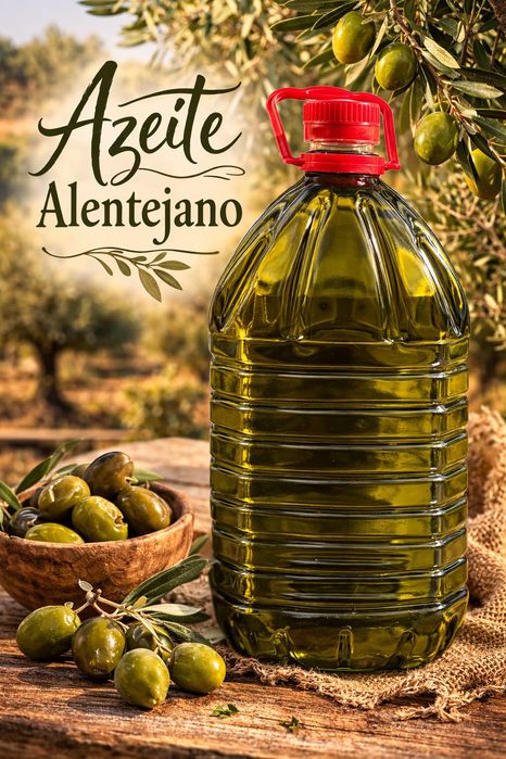 Garrafões de azeite